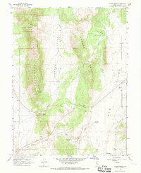 Furner Ridge 1967 topographic map thumbnail