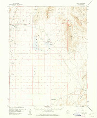 Gandy 1960 topographic map preview