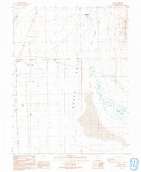 Gandy 1991 topographic map thumbnail