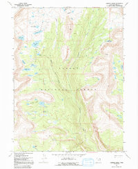 Garfield Basin 1967 topographic map thumbnail
