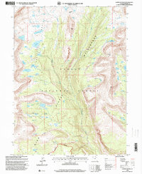 Garfield Basin 1996 topographic map thumbnail