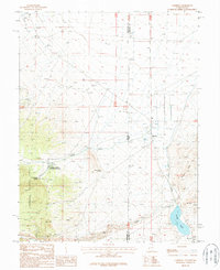 Garrison 1987 topographic map thumbnail
