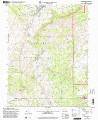 Geyser Peak 2001 topographic map thumbnail