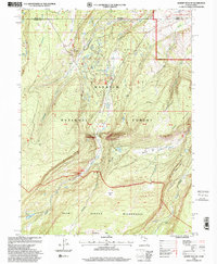 Gilbert Peak NE 1998 topographic map thumbnail