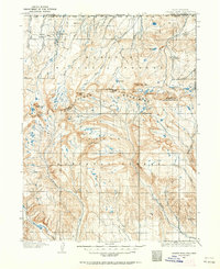 Gilbert Peak 1905 topographic map thumbnail
