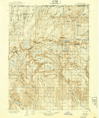 Gilbert Peak 1906 topographic map thumbnail
