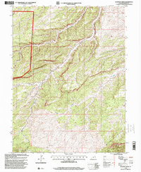 Gilsonite Draw 1996 topographic map preview