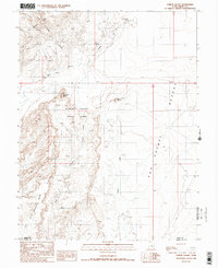 Goblin Valley 1988 topographic map preview