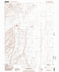 Goblin Valley 1996 topographic map thumbnail