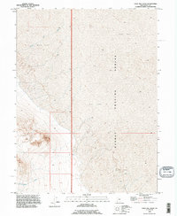 Gold Hill Wash 1993 topographic map thumbnail