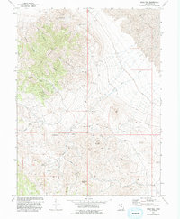 Gold Hill 1973 topographic map thumbnail