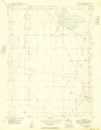 Goshen Pass 1949 topographic map thumbnail