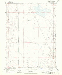 Goshen Pass 1947 topographic map thumbnail