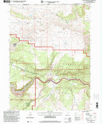 Goslin Mountain 1996 topographic map thumbnail