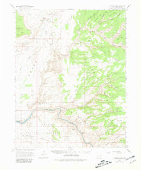 Grand Gulch 1963 topographic map thumbnail