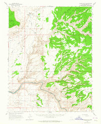 Grand Gulch 1963 topographic map thumbnail