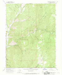 Granger Mtn 1967 topographic map preview