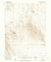 Granite Mountain 1960 topographic map thumbnail