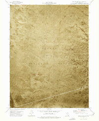 Granite Peak NW 1973 topographic map thumbnail
