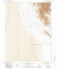 Granite Peak SE 1954 topographic map thumbnail