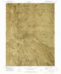 Granite Peak SW 1973 topographic map thumbnail