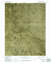 Granite Peak SW 1973 topographic map thumbnail