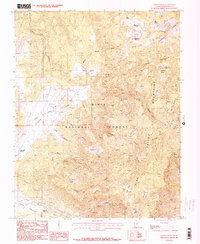 Grass Valley 1986 topographic map thumbnail