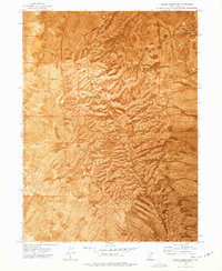 Grassy Mountains 1973 topographic map thumbnail