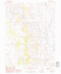 Grassy 1985 topographic map thumbnail