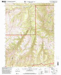 Gray Head Peak 1996 topographic map thumbnail