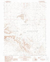Gray Spot Rock 1989 topographic map thumbnail