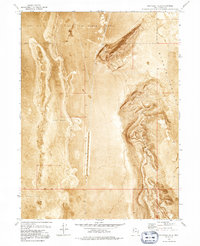 Grayback Hills 1973 topographic map thumbnail