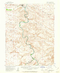 Green River 1954 topographic map thumbnail