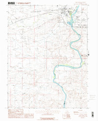 Green River 1988 topographic map thumbnail