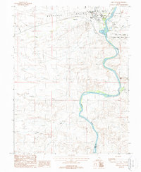 Green River 1988 topographic map preview