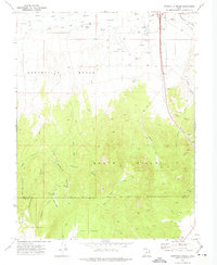Greenville Bench 1971 topographic map thumbnail
