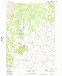 Grouse Creek 1971 topographic map thumbnail