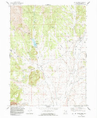 Grouse Creek 1991 topographic map thumbnail