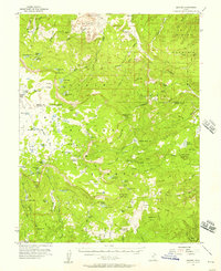 Grover 1952 topographic map preview