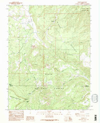 Grover 1985 topographic map thumbnail