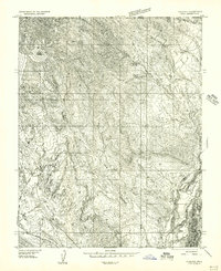 Gunlock 1954 topographic map preview