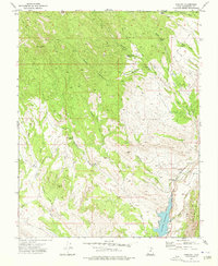 Gunlock 1972 topographic map preview