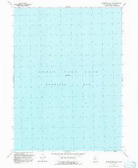 Gunnison Island NE 1991 topographic map thumbnail