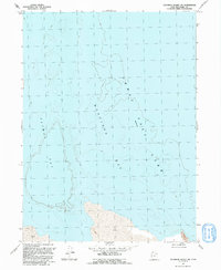 Gunnison Island SW 1991 topographic map thumbnail