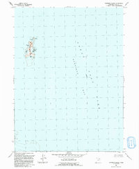 Gunnison Island 1991 topographic map thumbnail