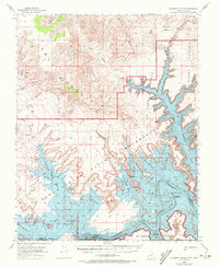 Gunsight Butte 1953 topographic map thumbnail
