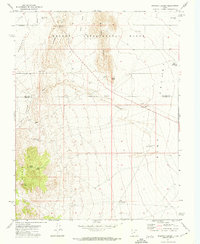 Halfway Summit 1971 topographic map thumbnail