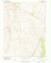 Harley Dome 1970 topographic map thumbnail