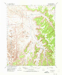 Harts Point 1954 topographic map thumbnail