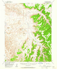 Harts Point 1954 topographic map thumbnail